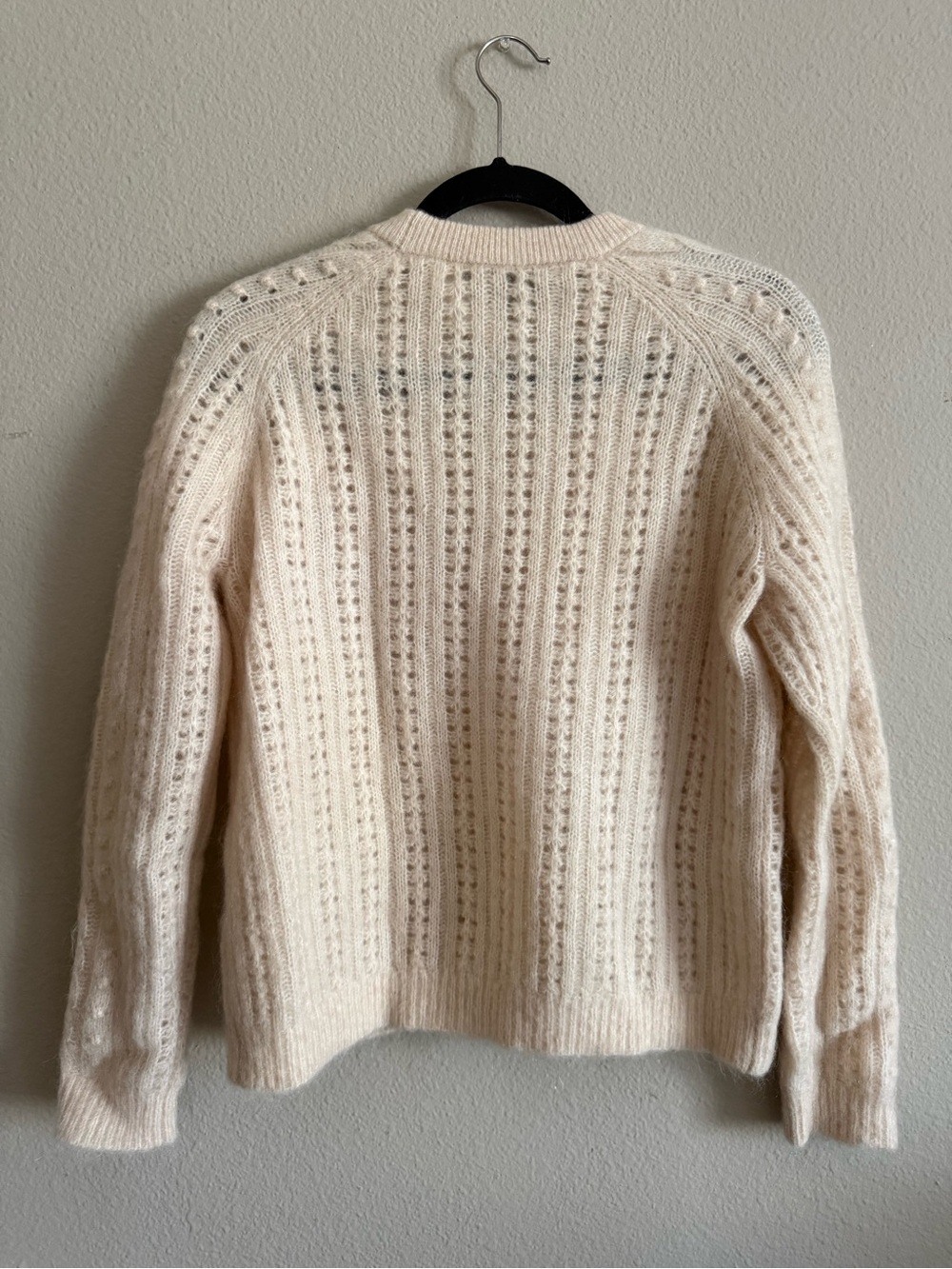 SEZANE Jake Jumper in Vanilla Size XS - Picture 6 of 10